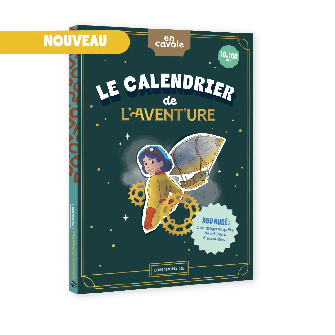 Calendrier de l'Avent En Cavale 2026 – Aventure Europe Mécanique (10-14 ans) – photo 1