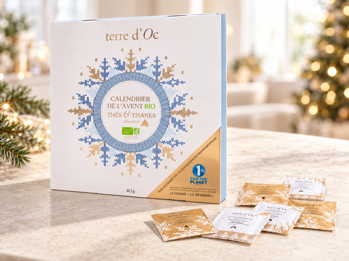 Calendrier de l'Avent Terre d'Oc Thés & Tisanes BIO 2026 – photo 3