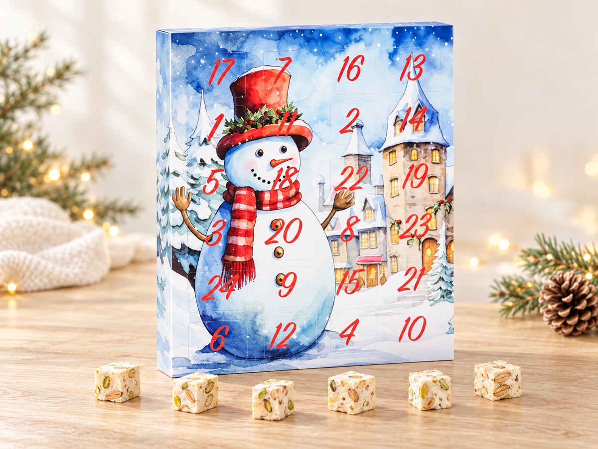Calendrier de l'Avent Nougat Laurmar 2026 - 25 nougats de Provence