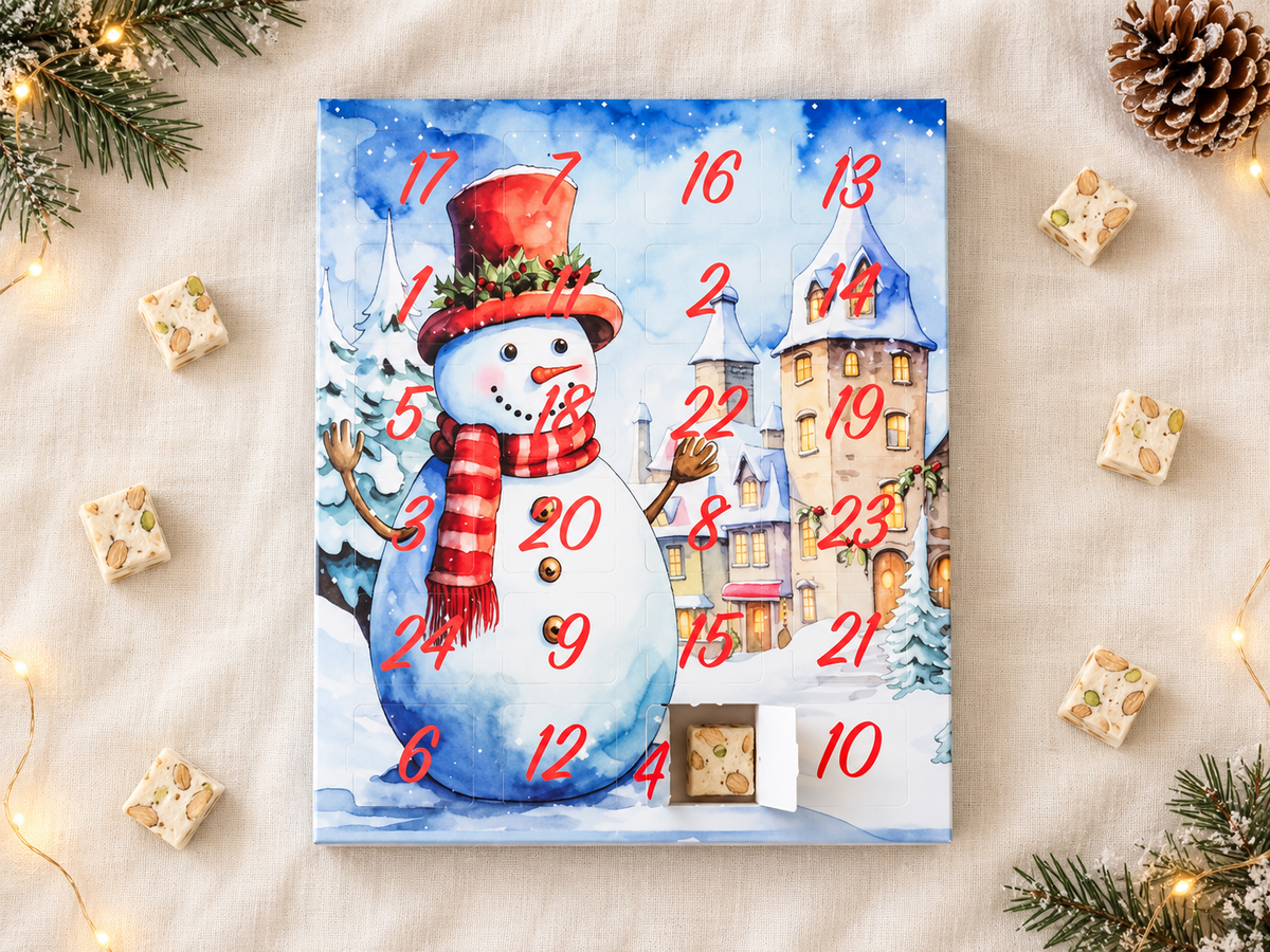 Calendrier de l'Avent Nougat Laurmar 2026 - 25 nougats de Provence