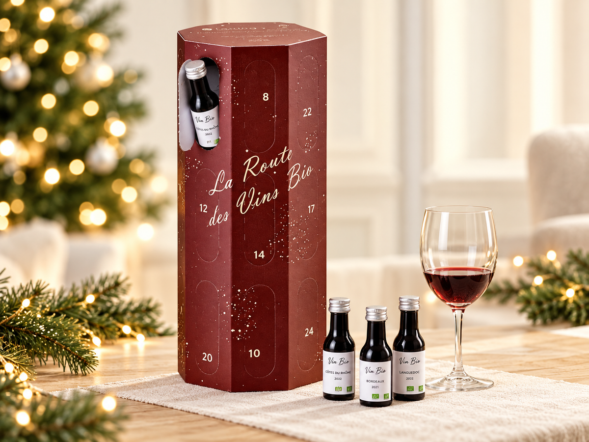 Calendrier de l'Avent Vins Bio 2026