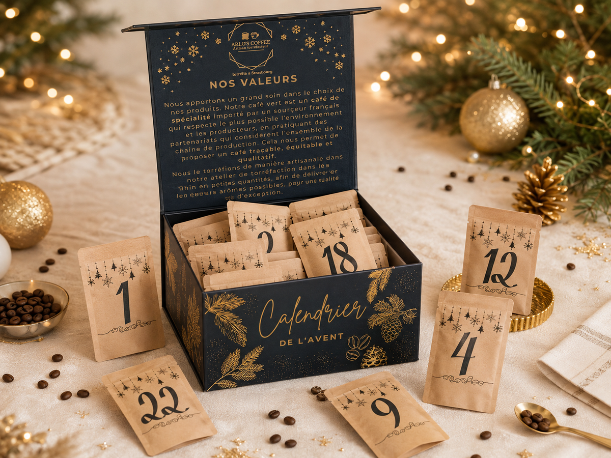 Calendrier de l'Avent Arlo's Coffee 2026 - 24 cafés artisanaux