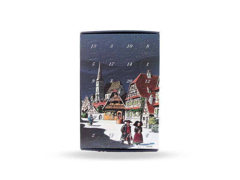 Calendrier de l'Avent liqueurs et spiritueux artisanaux Nusbaumer