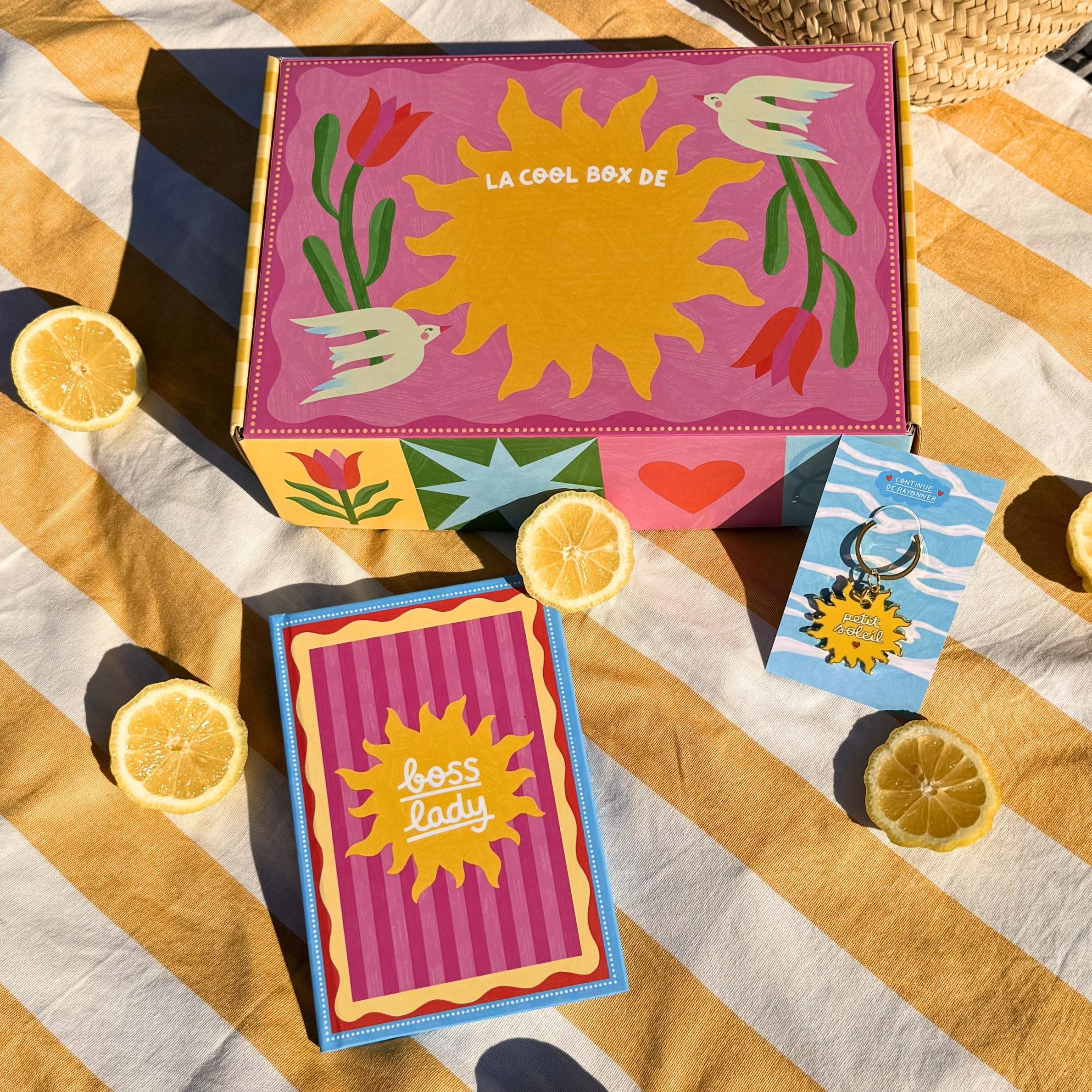 Collection Limistic, carnet et accessoires colorés