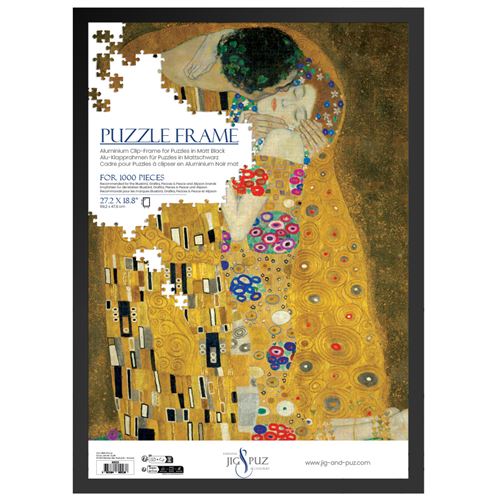 Cadre Alize pour puzzles à clipser de 1000 pièces Noir mat