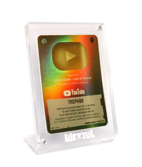 Cadre plexi 1 carte Wankul