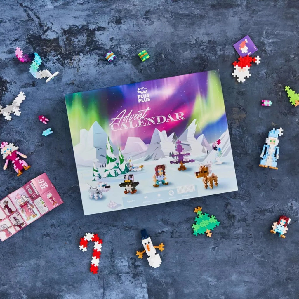 Calendrier de l’Avent PLUS-PLUS – Univers polaire à construire