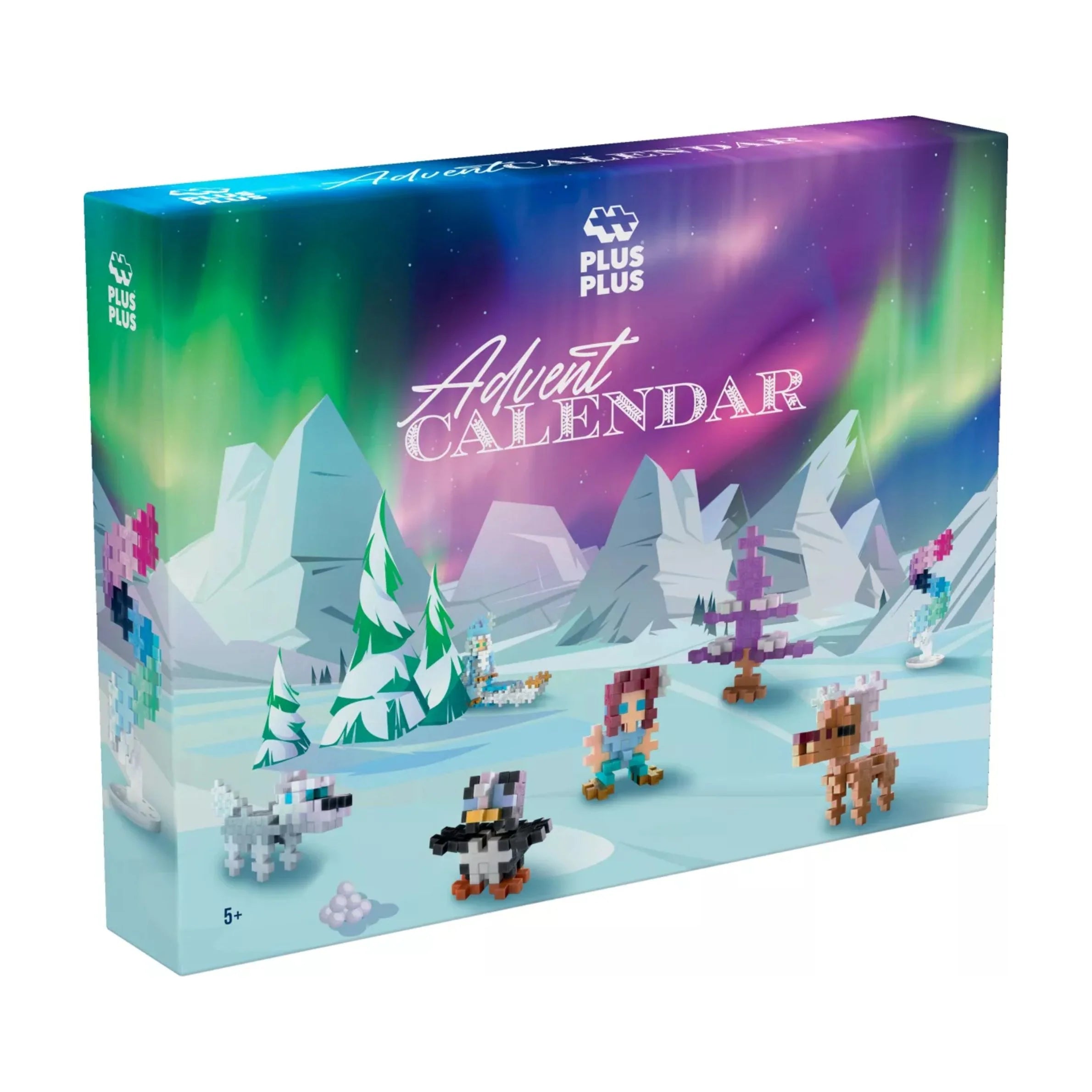 Calendrier de l’Avent PLUS-PLUS – Univers polaire à construire