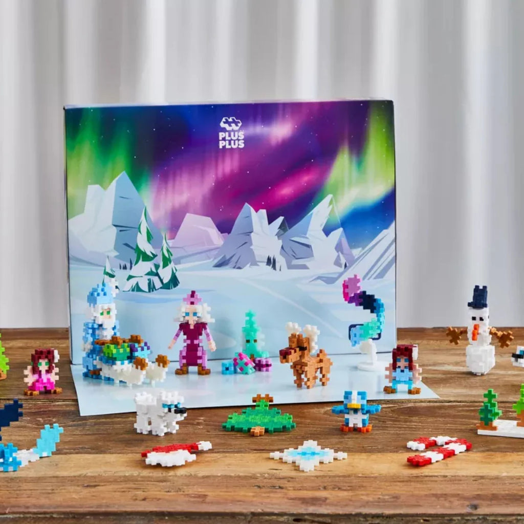 Calendrier de l’Avent PLUS-PLUS – Univers polaire à construire