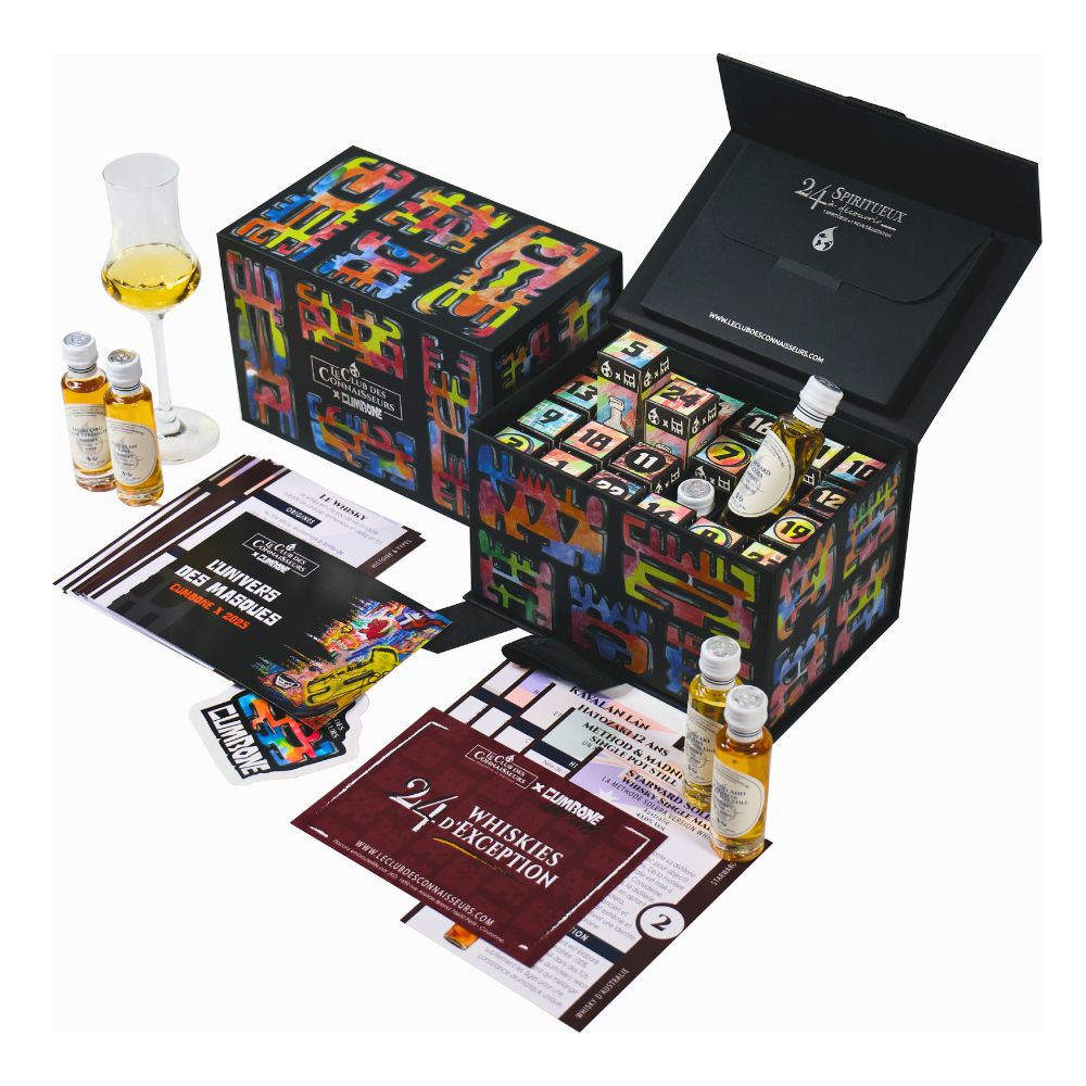 Calendrier de l'Avent Whisky Exception Édition Cumbone 2025 Le Club des Connaisseurs