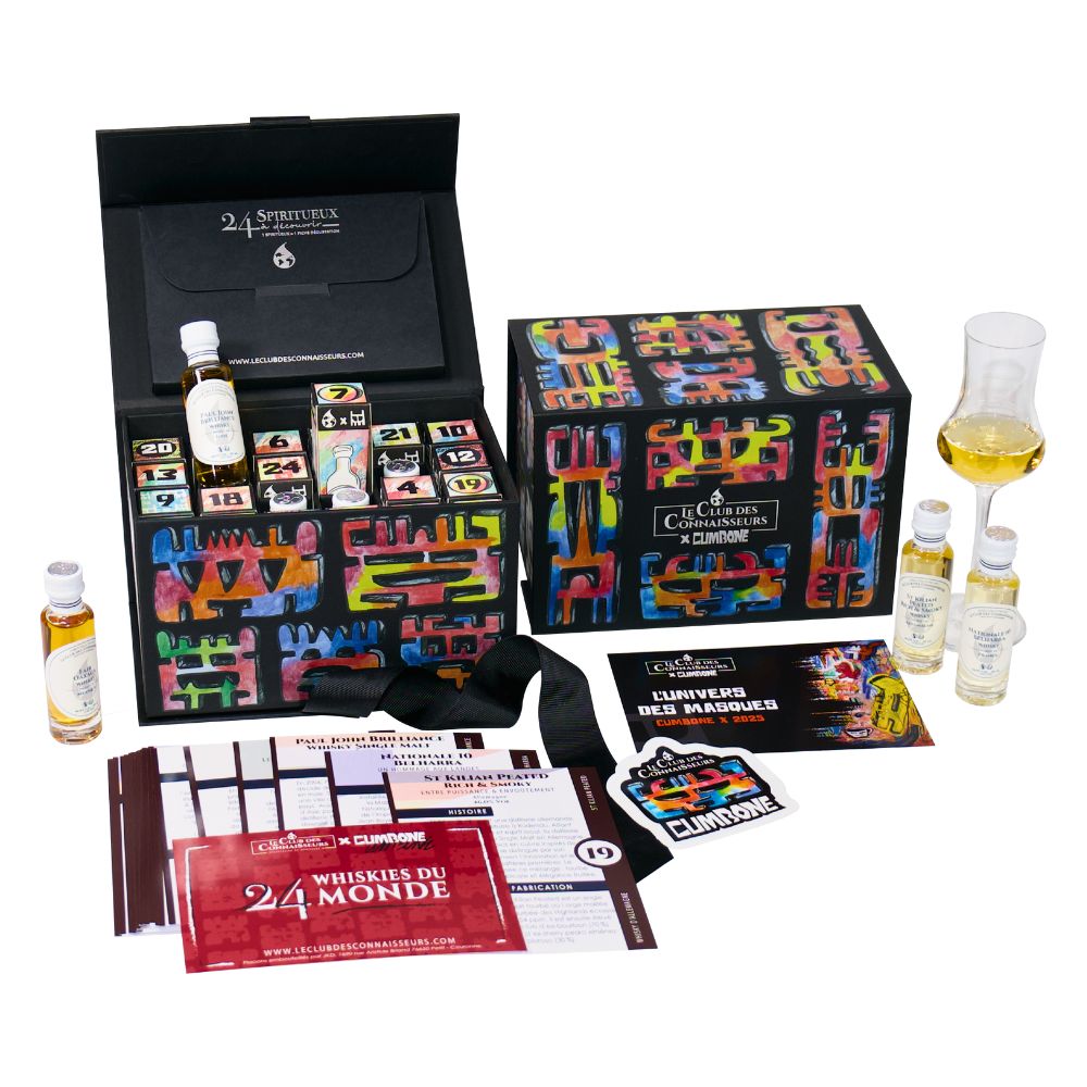 Calendrier de l'Avent Whisky Édition Cumbone 2025 Le Club des Connaisseurs