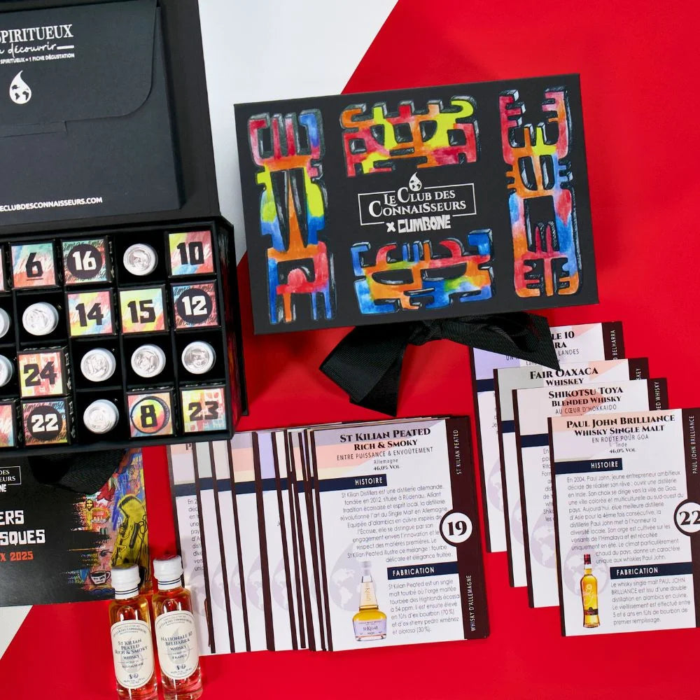 Calendrier de l’Avent Whisky Édition Cumbone 2025 - Le Club des Connaisseurs