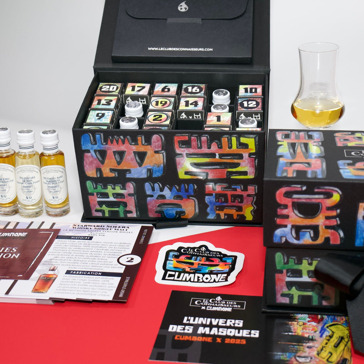 Calendrier de l'Avent Whisky Exception Édition Cumbone 2025 Le Club des Connaisseurs