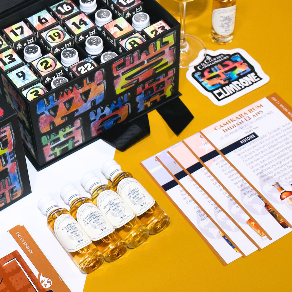 Calendrier de l'Avent Rhum d'Exception Édition Cumbone 2025 Le Club des Connaisseurs