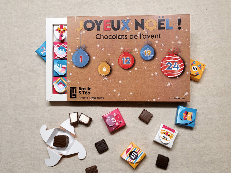 Calendrier de l'Avent Chocolat Joyeux Noël 2026 – photo 4