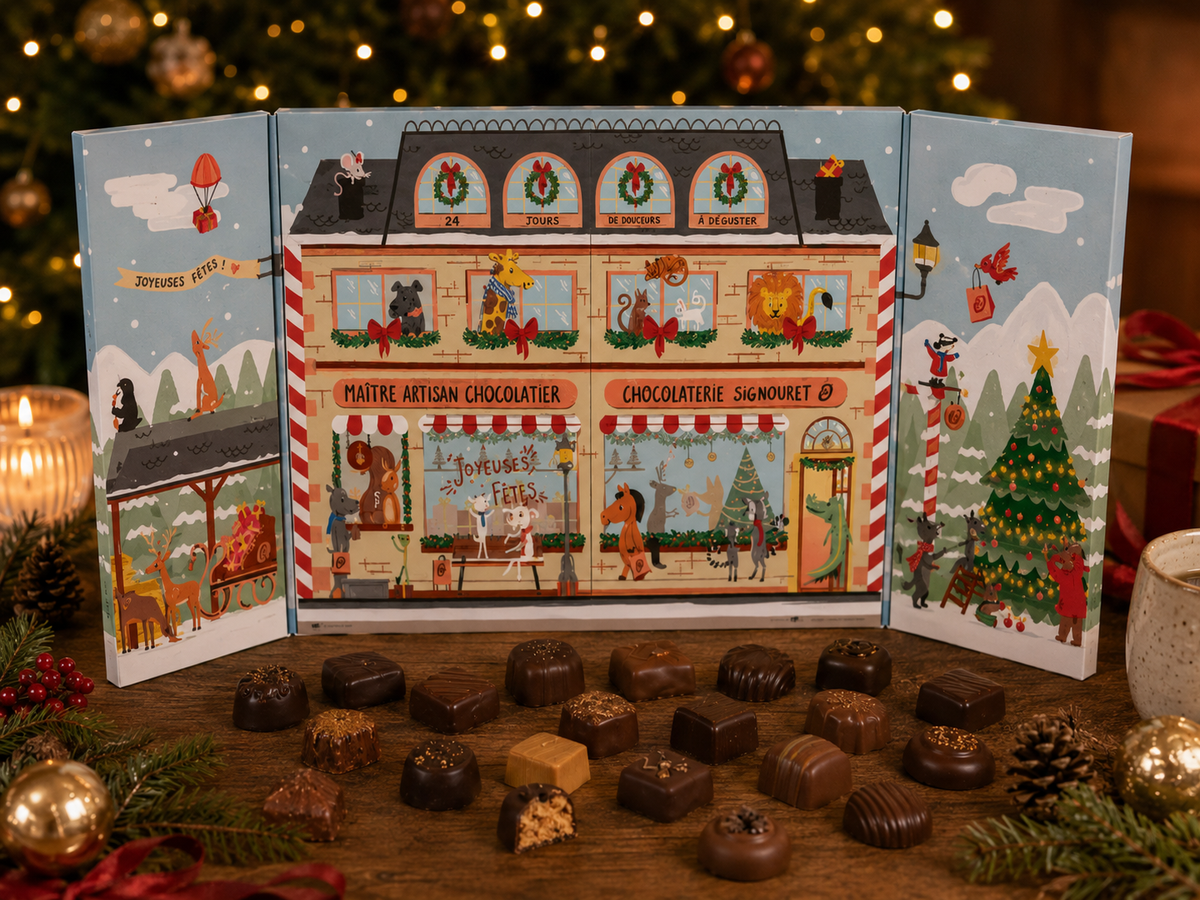 Calendrier de l'Avent Signouret 2026 - 24 chocolats artisanaux