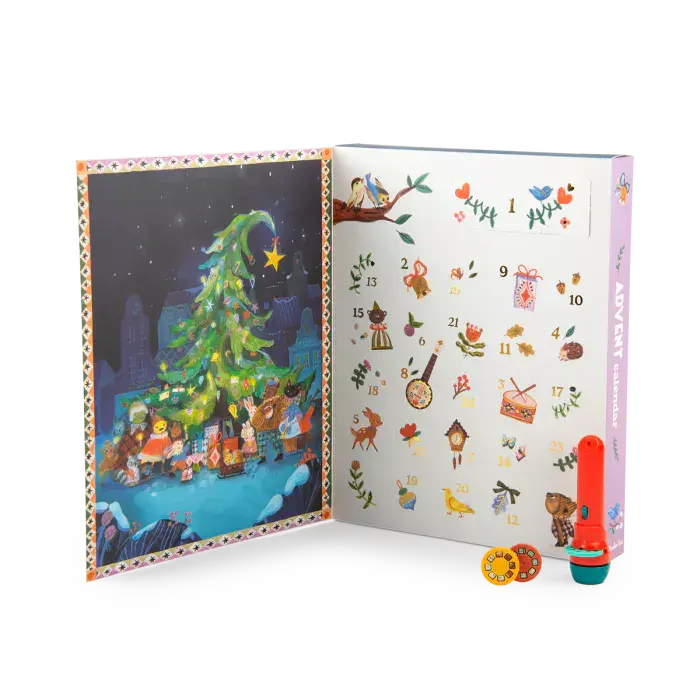 Calendrier de l’avent lampe à histoires Les Minouchkas - Moulin Roty Moulin Roty