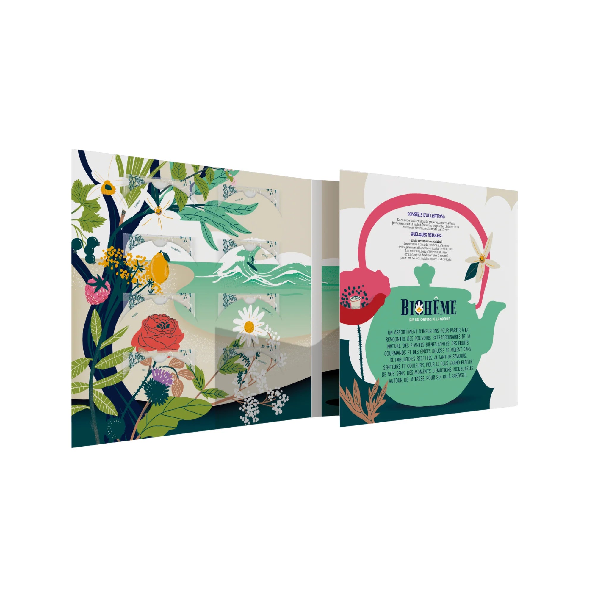 Calendrier de l’Avent Infusions Bio – 24 Rituels Émotions - Biohême