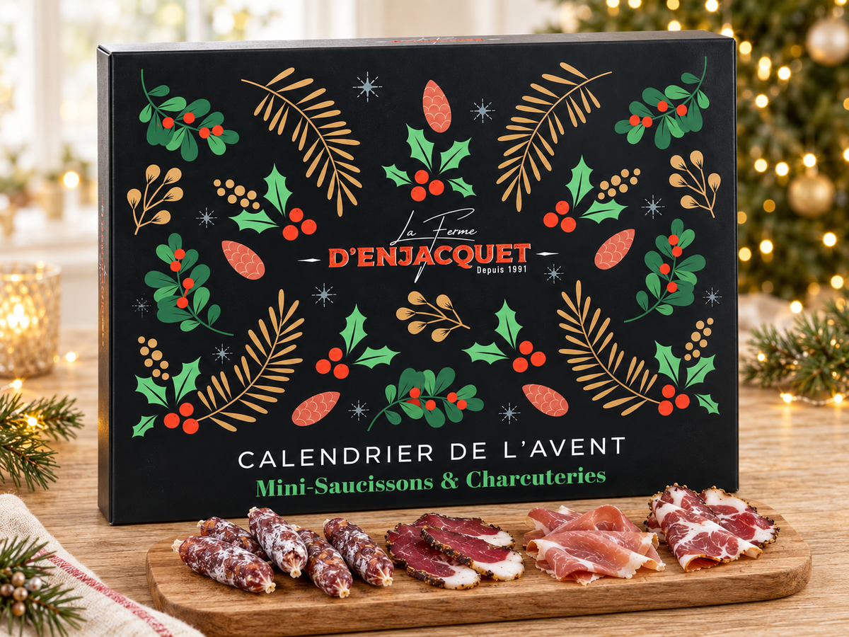 Calendrier de l'Avent Charcuterie 2026 Ferme d'Enjacquet