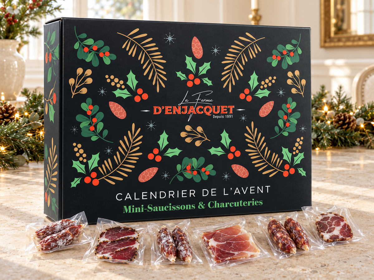 Calendrier de l'Avent Charcuterie 2026 Ferme d'Enjacquet