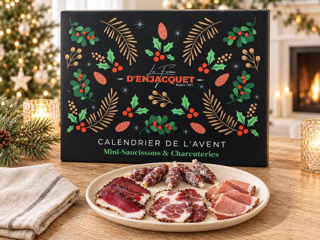 Calendrier de l'Avent Charcuterie 2026 Ferme d'Enjacquet