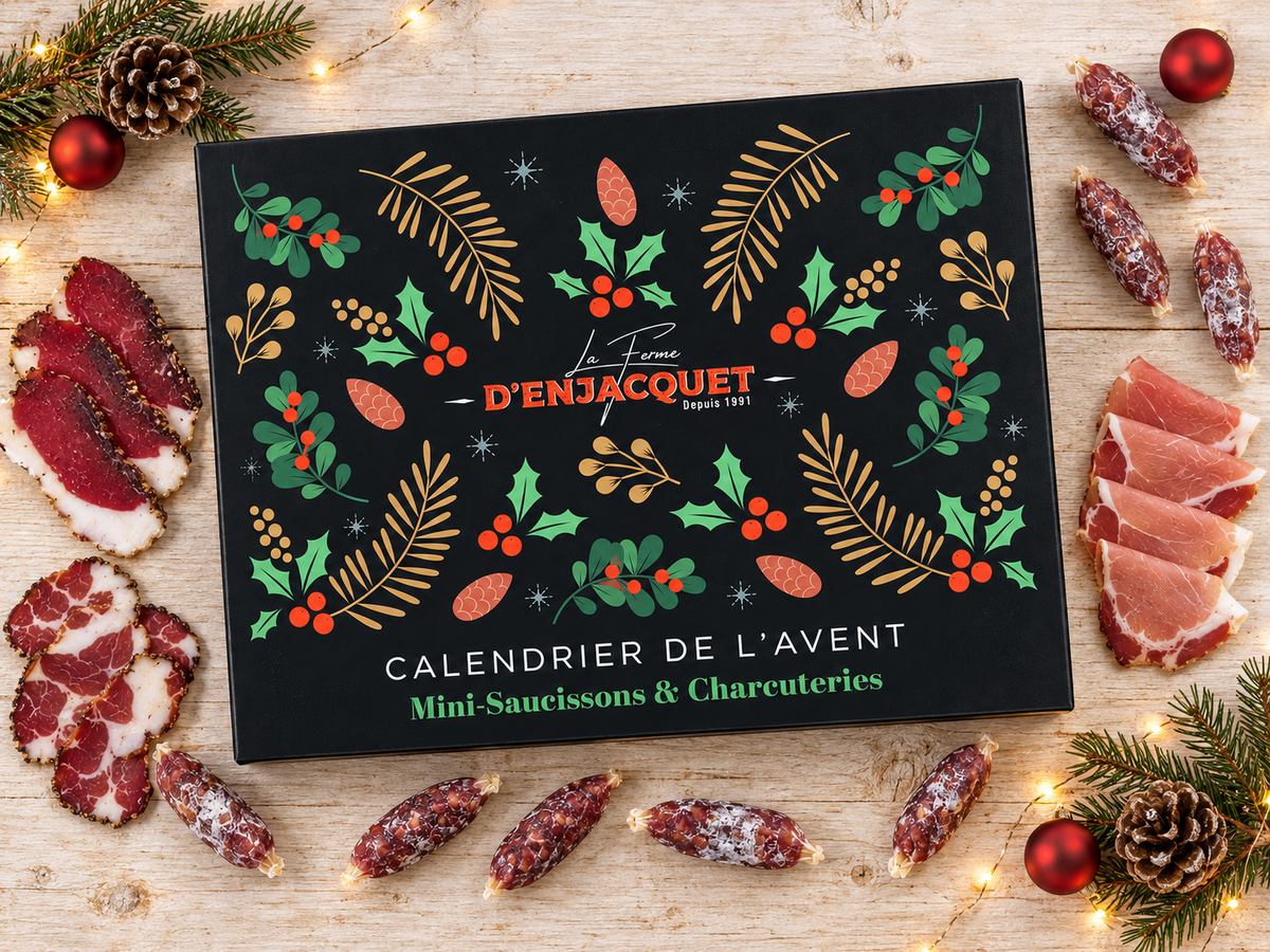 Calendrier de l'Avent Charcuterie 2026 Ferme d'Enjacquet