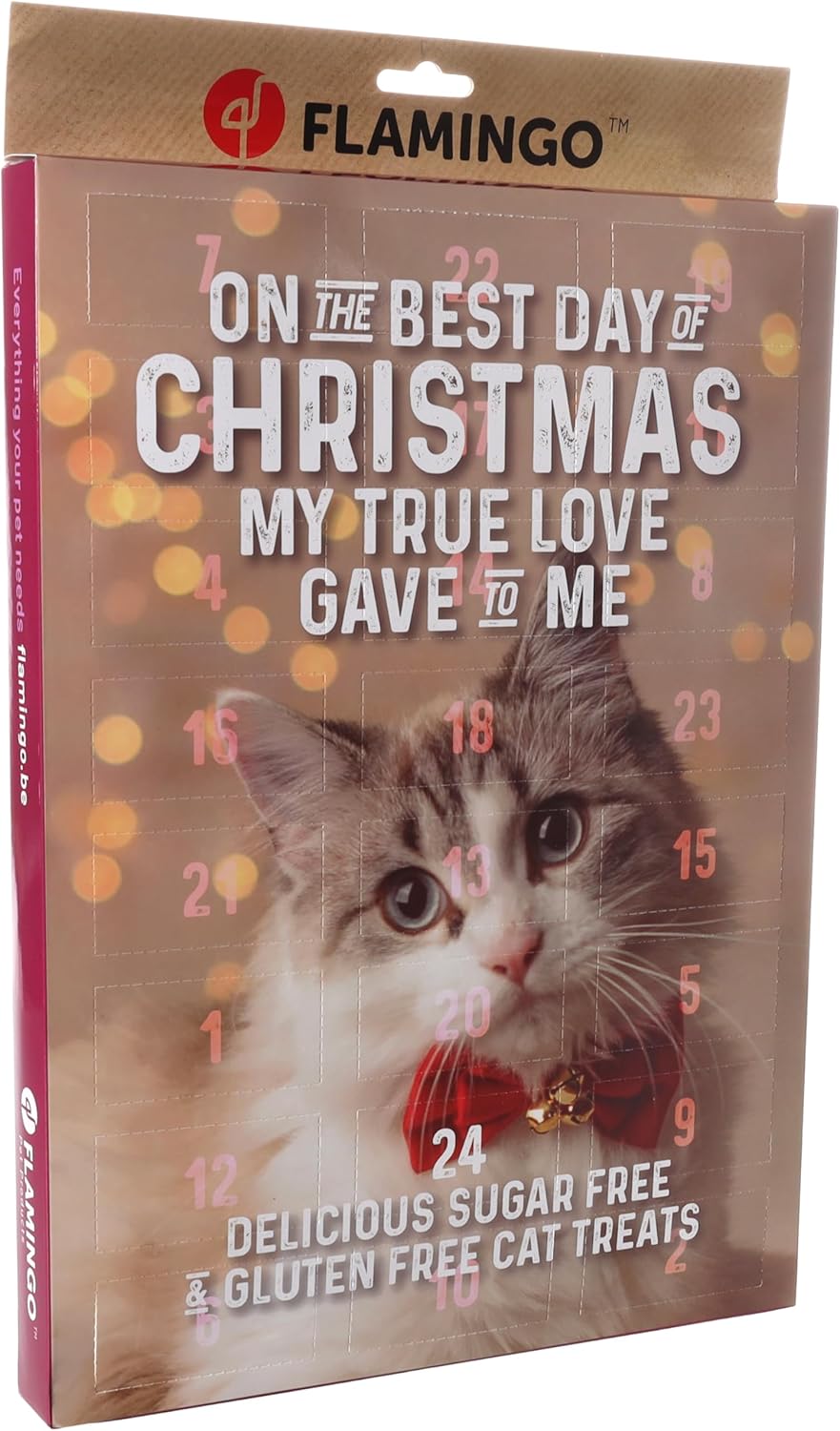 Calendrier de l’Avent Chat Chick’n Snack 24 friandises XXL – Flamingo Flamingo