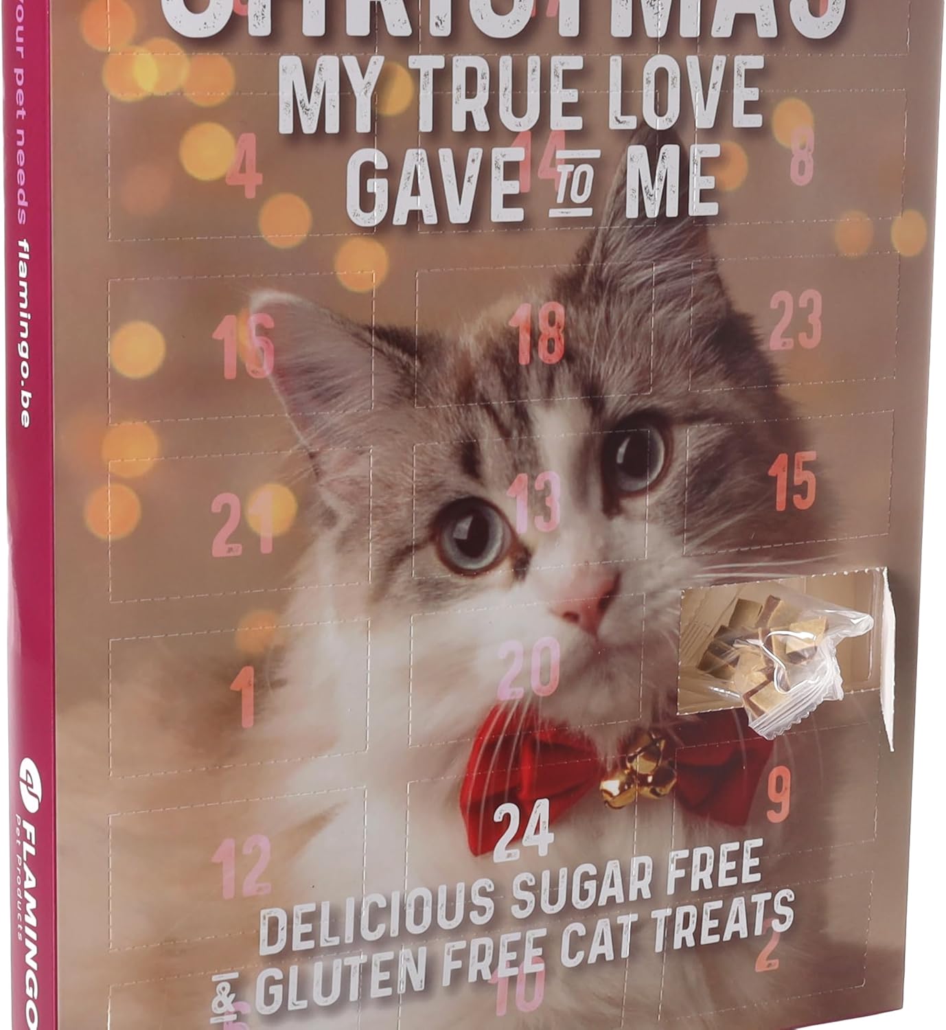 Calendrier de l’Avent Chat Chick’n Snack 24 friandises XXL – Flamingo Flamingo