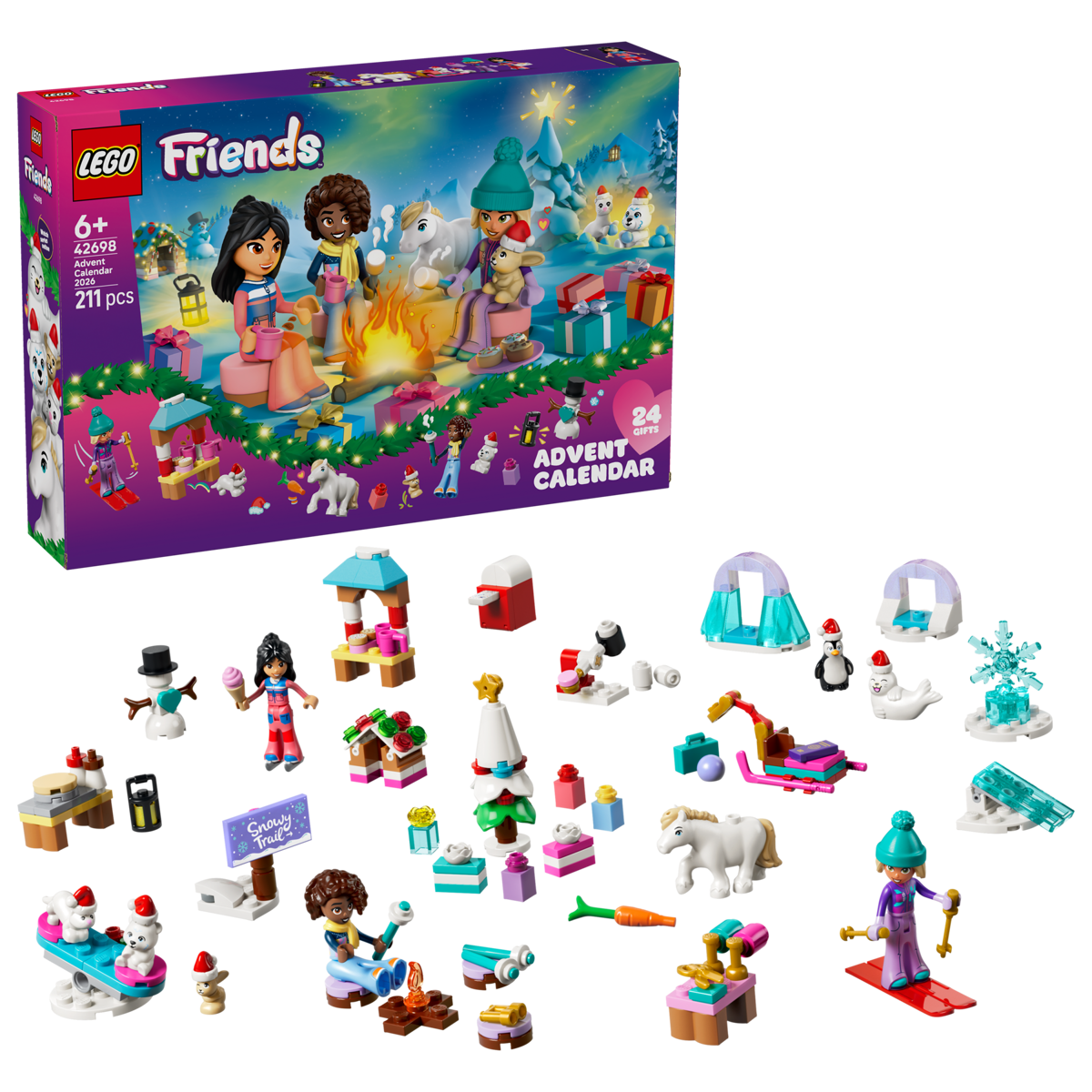 Calendrier de l’Avent Lego Friends 2026 (42698) LEGO