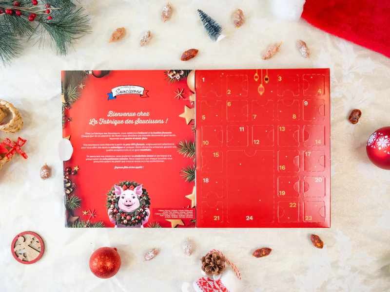 Calendrier de l’Avent Mini Saucisson 2025