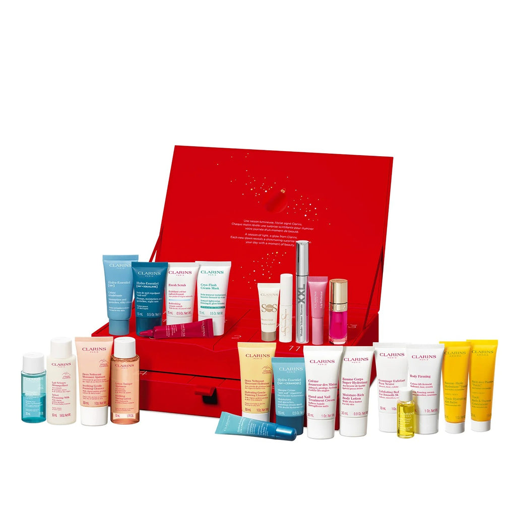Calendrier de l’Avent Clarins 2025