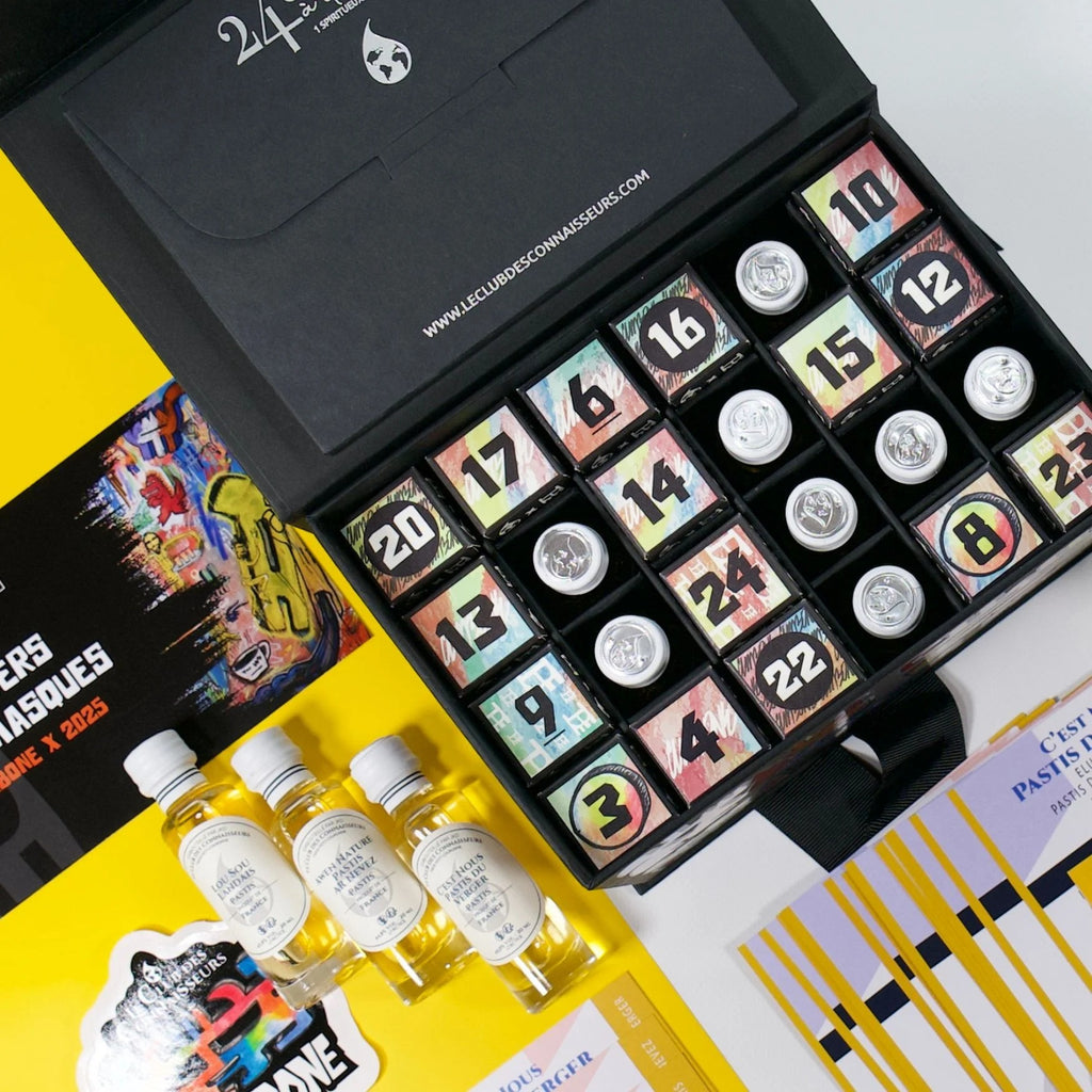 Calendrier de l’Avent Pastis 2025 – Le Club des Connaisseurs