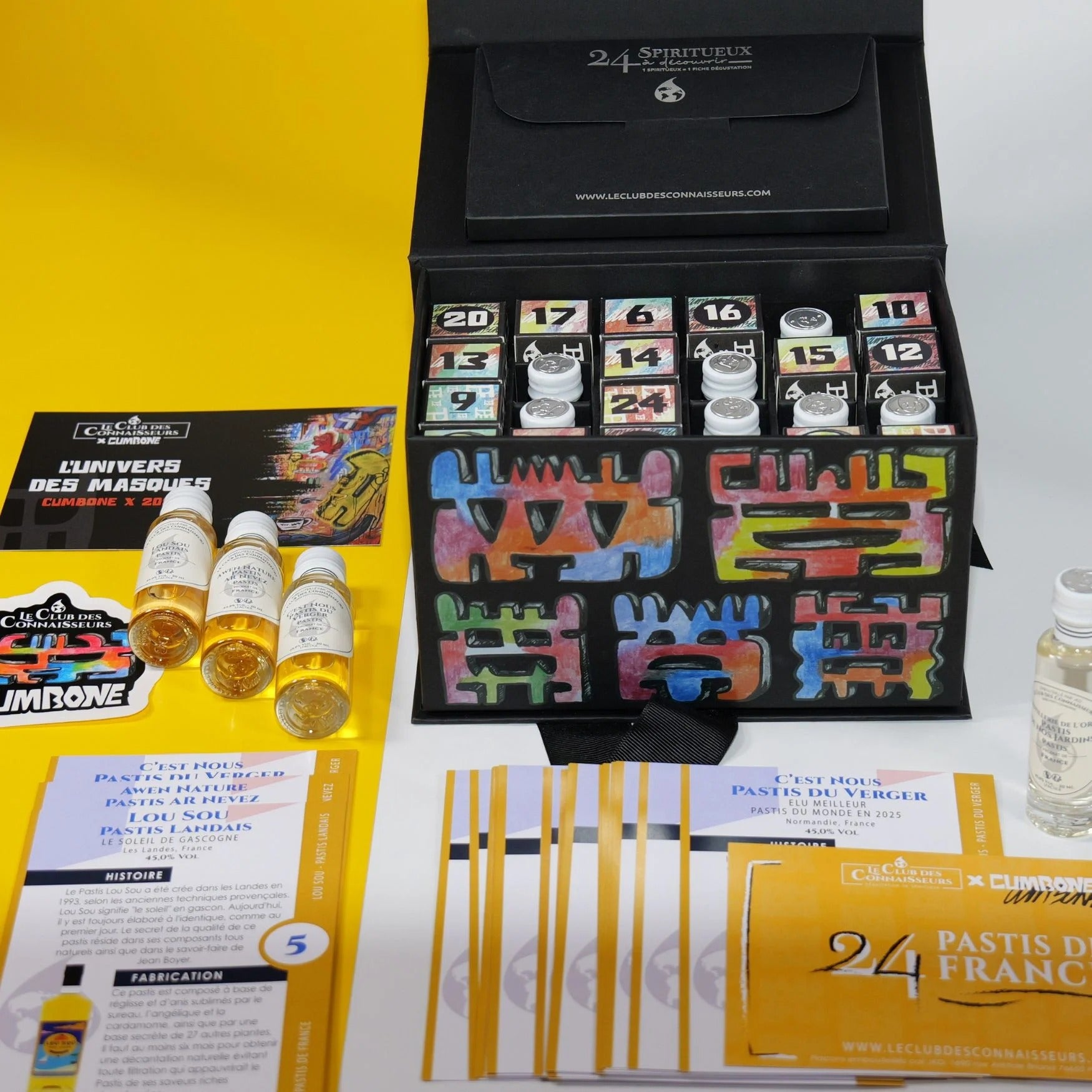 Calendrier de l’Avent Pastis 2025 – Le Club des Connaisseurs