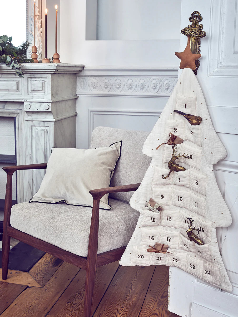 Calendrier de l'Avent en gaze de coton - Cyrillus