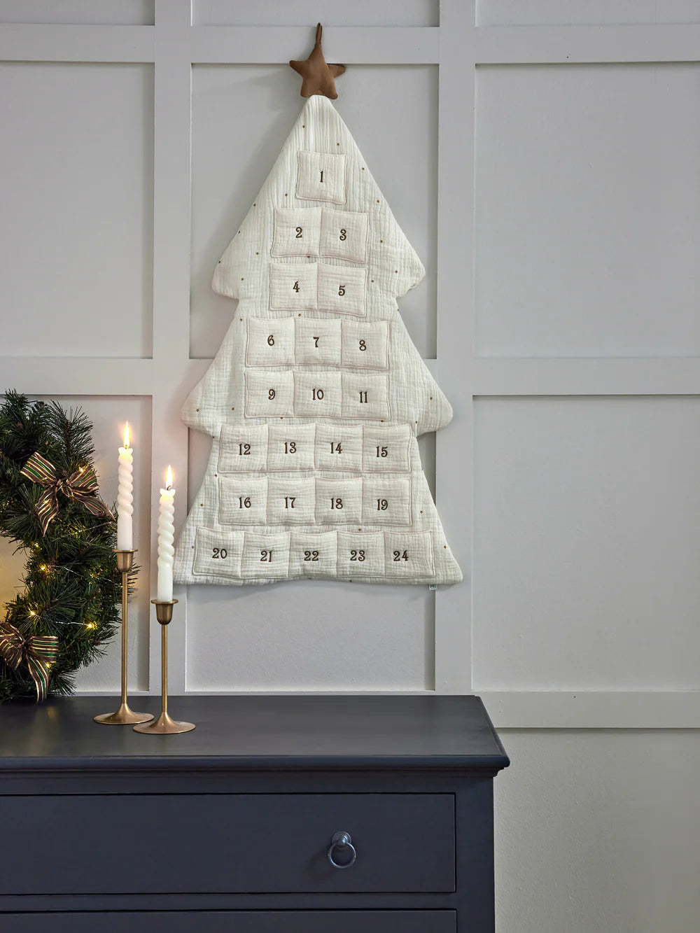 Calendrier de l'Avent en gaze de coton - Cyrillus