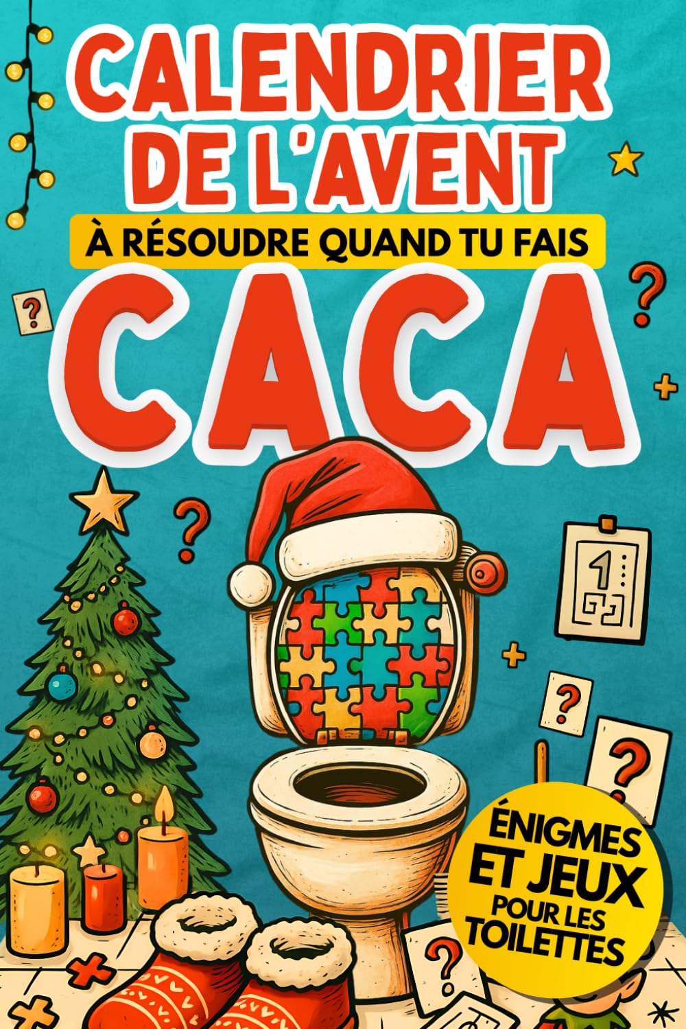 Calendrier de l’Avent énigmes & jeux pour les toilettes