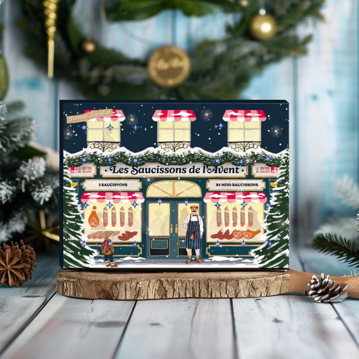 Calendrier de l'Avent Saucisson - La Boutique des Saucissons