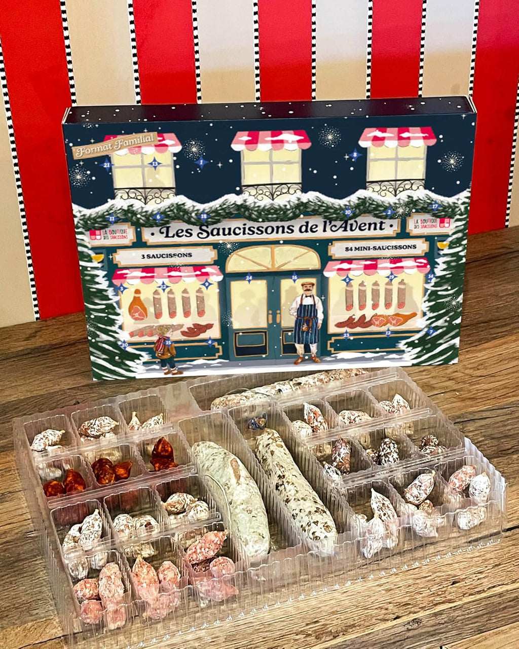 Calendrier de l'Avent Saucisson - La Boutique des Saucissons