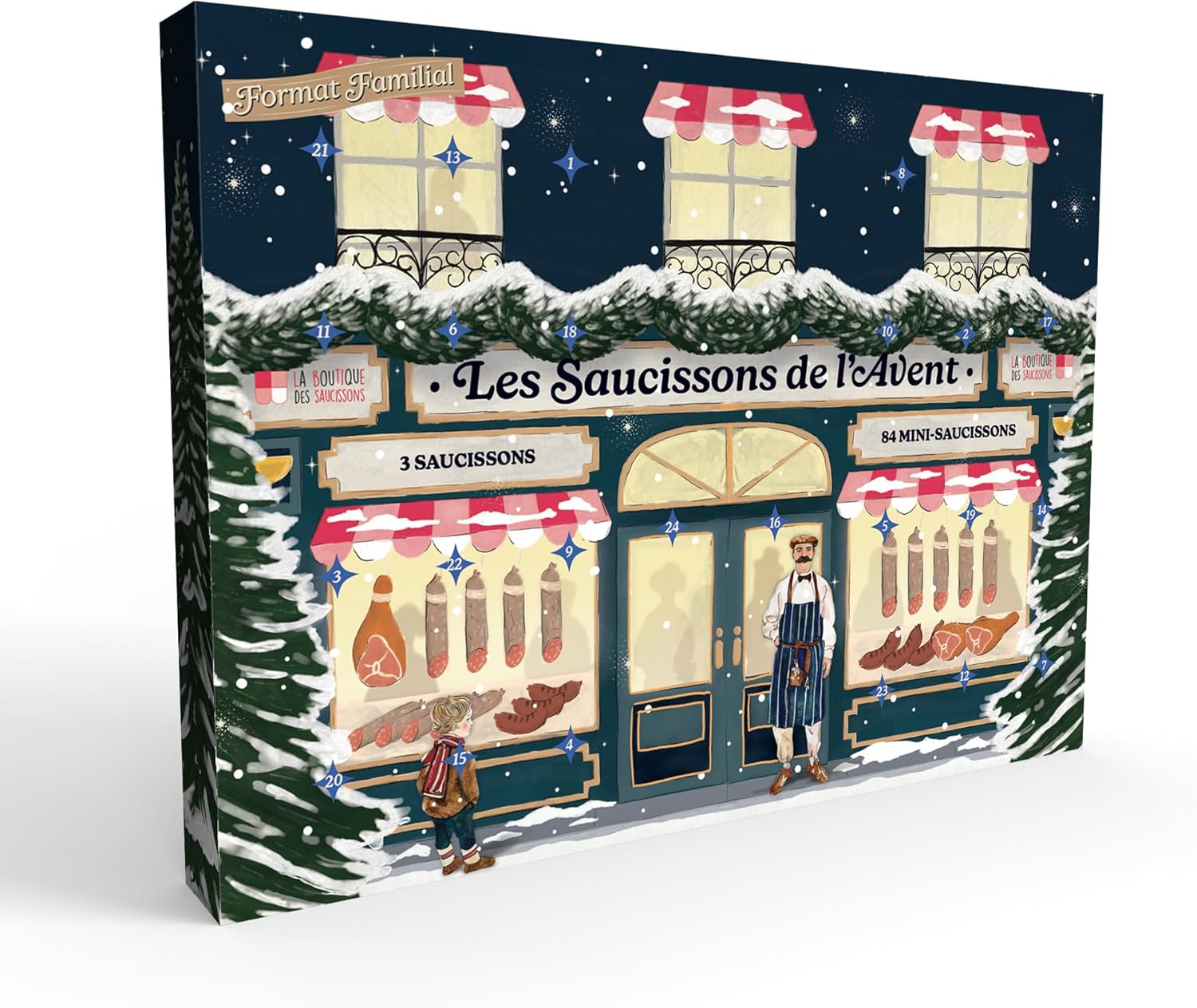 Calendrier de l'Avent Saucisson - La Boutique des Saucissons