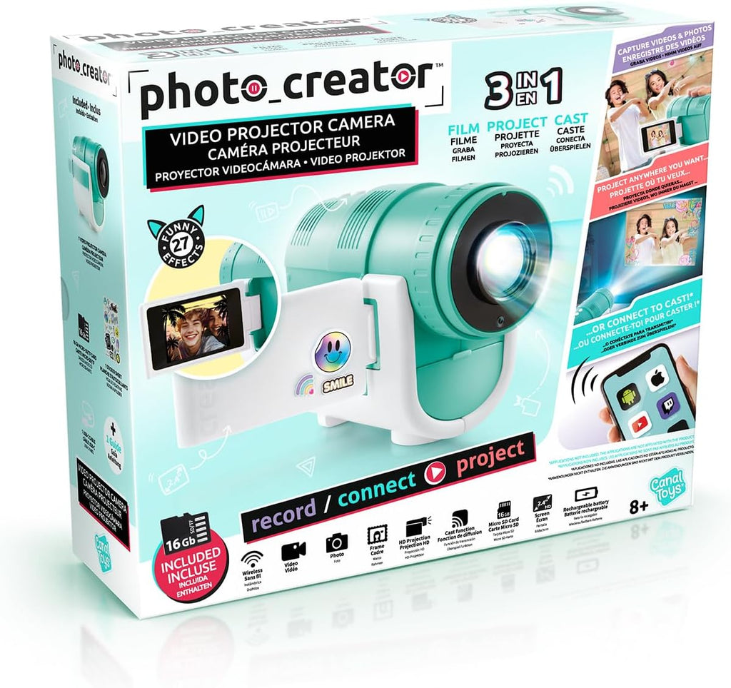 Caméra Projecteur Canal Toys - 3 en 1 pour Enfants