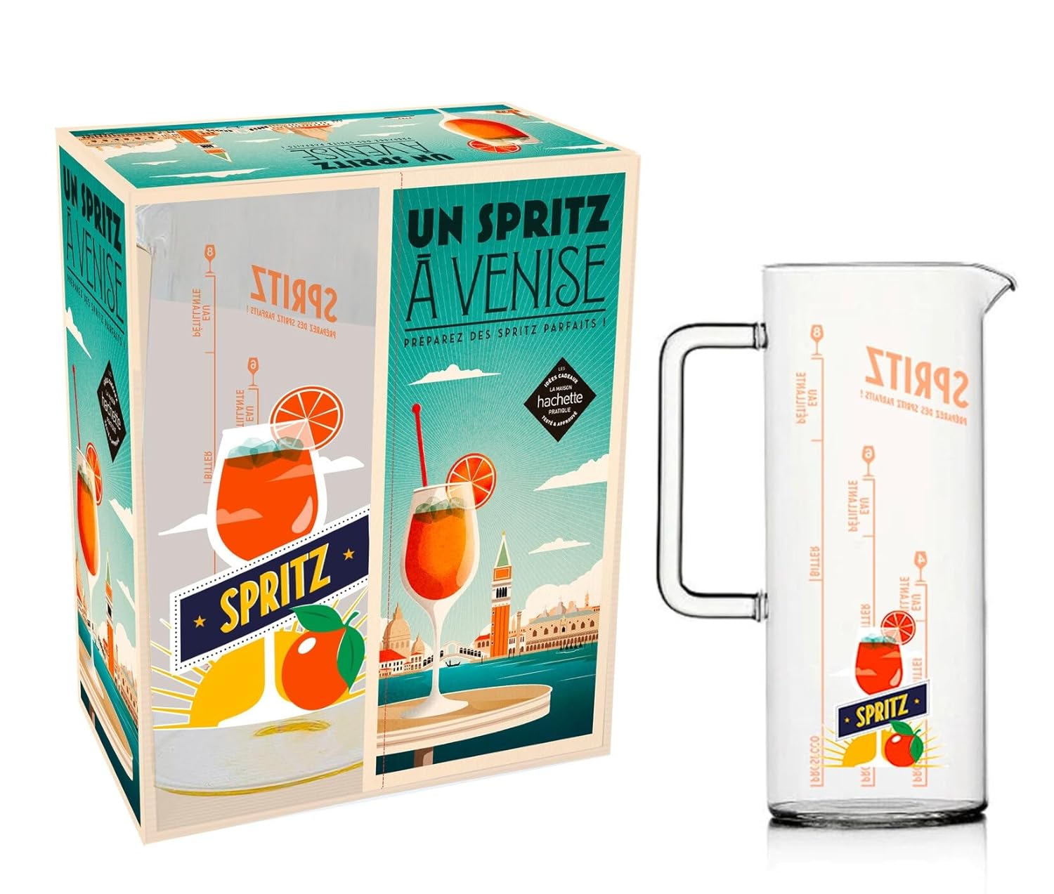 Carafe à Spritz “Un Spritz à Venise” Maison Cadeau