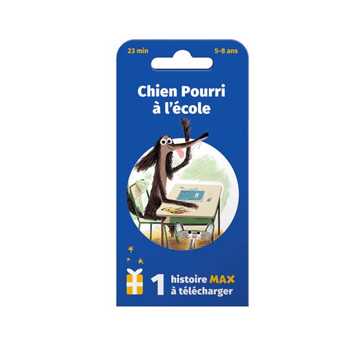Carte Max L'école des loisirs Chien Pourri à l'école La Boîte à Histoires