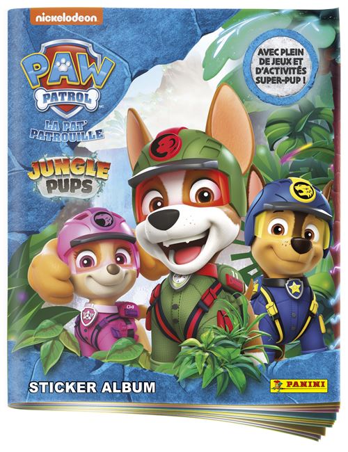 Carte à collectionner Panini Album Paw Patrol Pat'patrouille