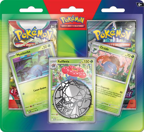 Carte à collectionner Pokémon Pack 2 boosters Mars 26 Blister