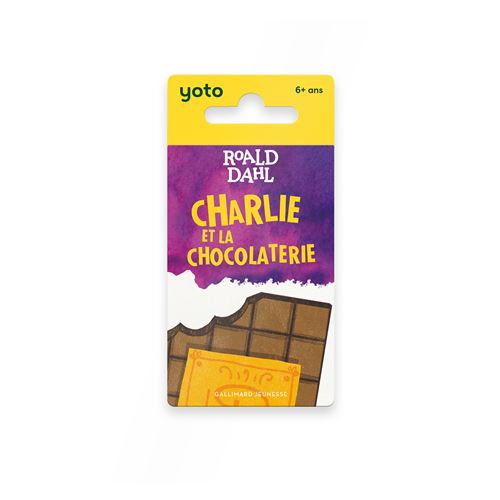 Carte pour conteuse à histoire Yoto Charlie et la chocolaterie