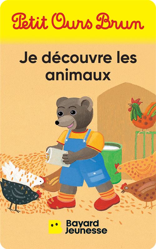 Carte pour conteuse d'histoire Yoto Petit Ours Brun Je découvre les animaux