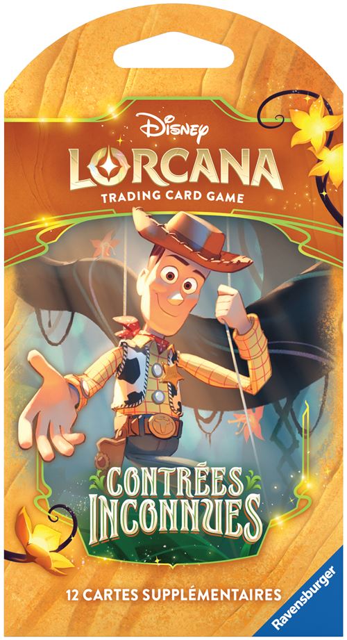 Cartes à collectionner Lorcana Disney S12 Booster sous étui Pegboardable