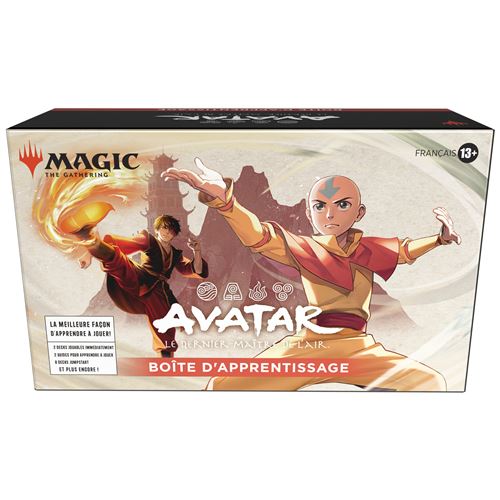 Cartes à collectionner Magic The Gathering Boîte d'apprentissage Avatar Le dernier maître de l'air