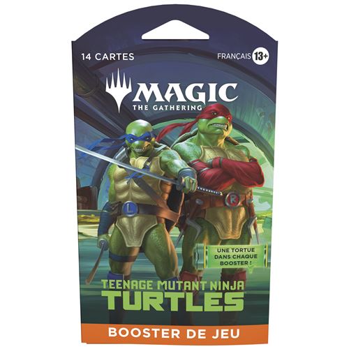Cartes à collectionner Magic The Gathering Booster de jeu Sleeved Teenage Mutant Ninja Turtles