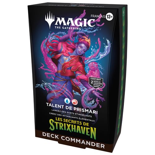 Cartes à collectionner Magic The Gathering Deck Commander Les secrets de Strixhaven Talent de Prismari